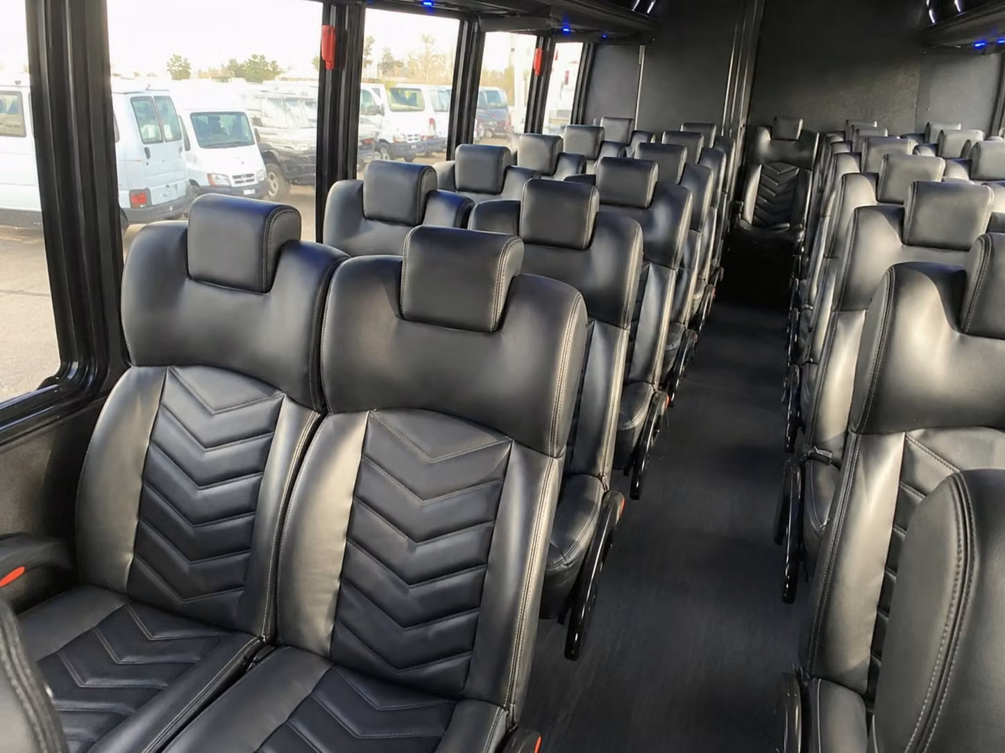 20 passenger minibus inside