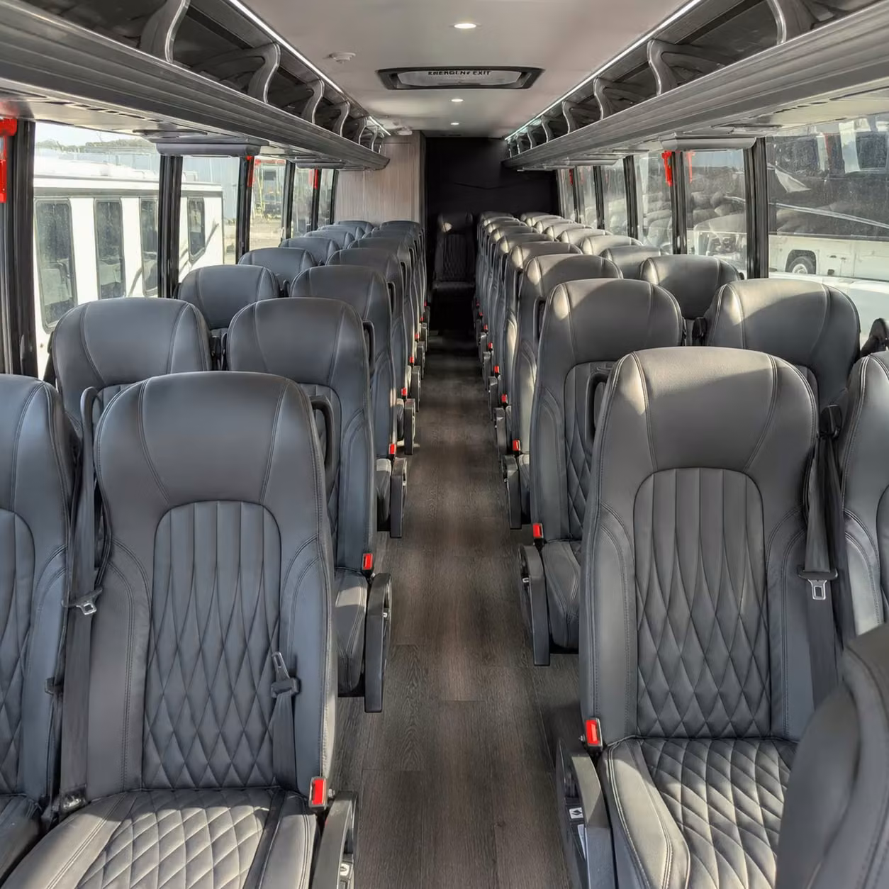 35 passenger minibus inside