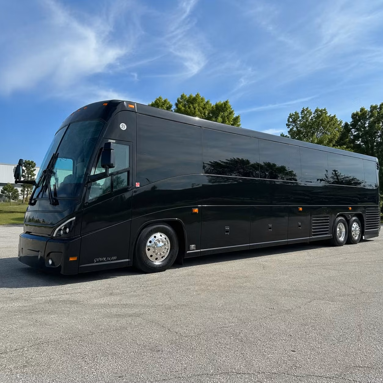 norwalk charter bus rental exterior