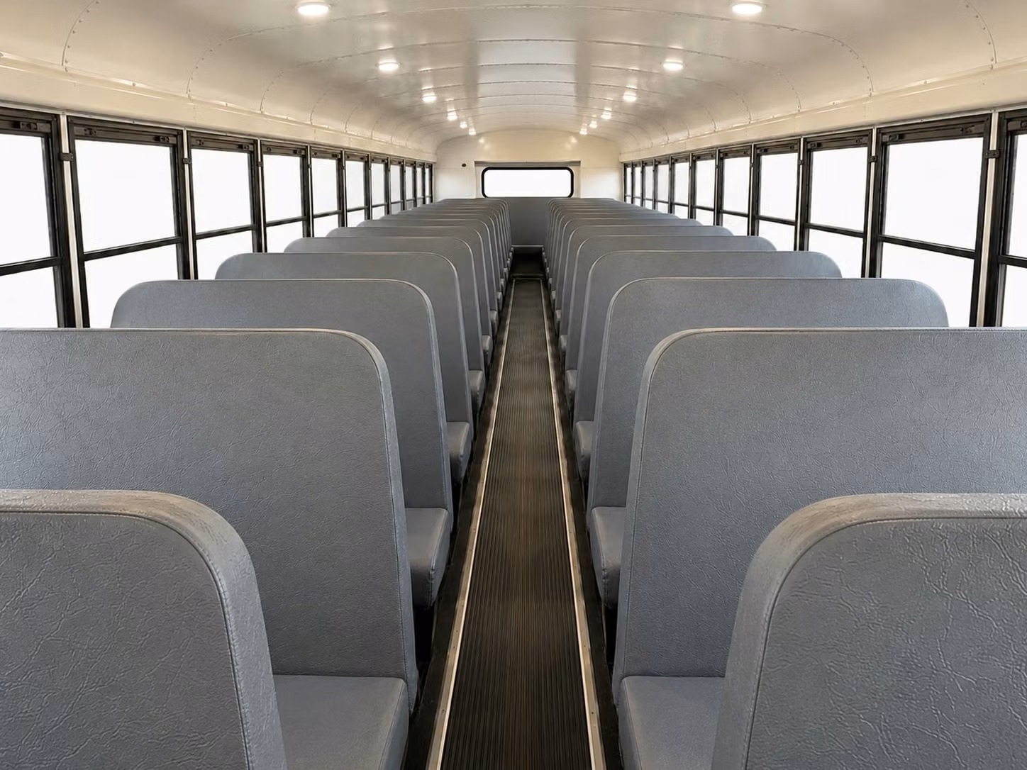 school bus interior