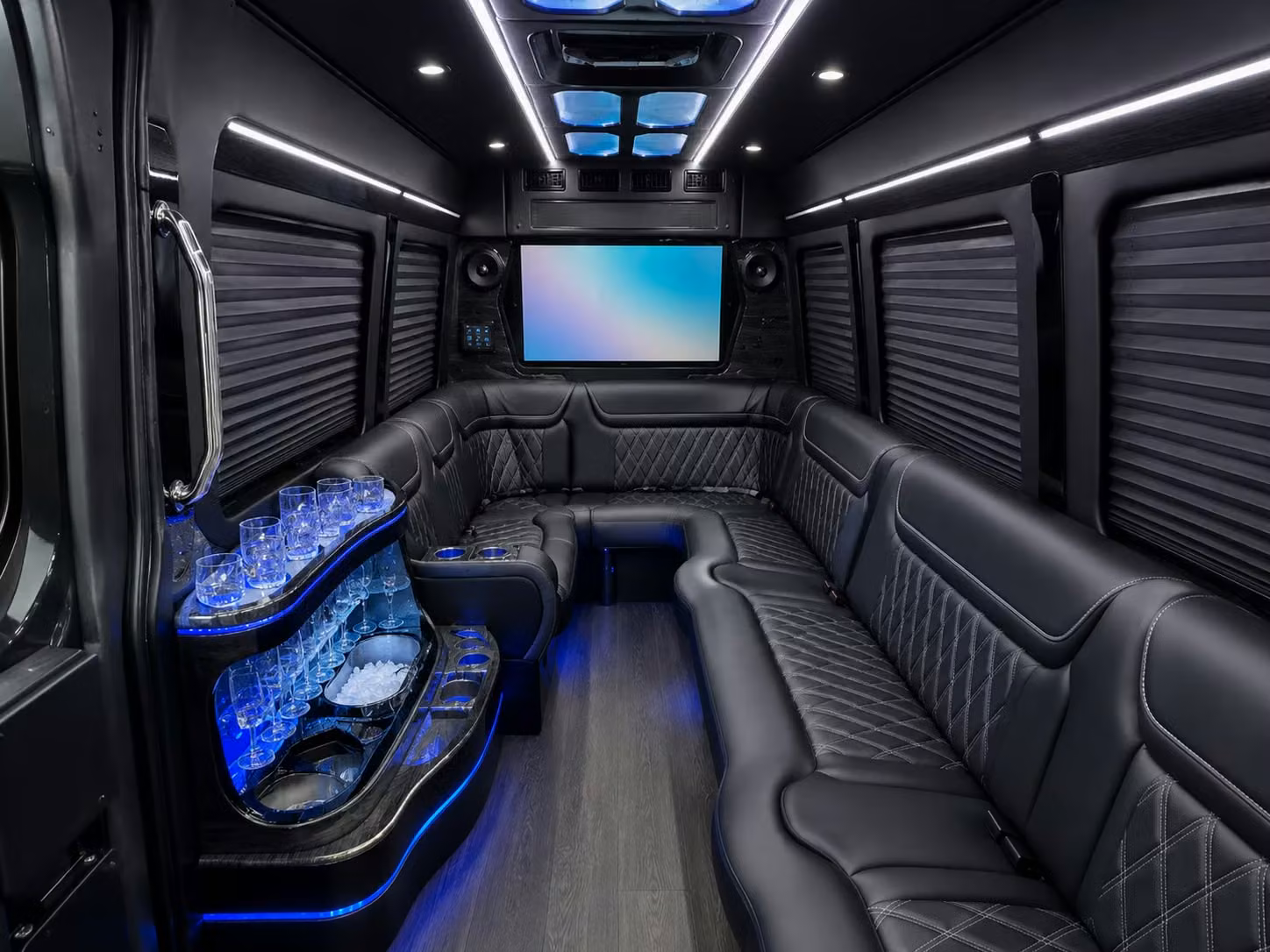 sprinter limousine inside