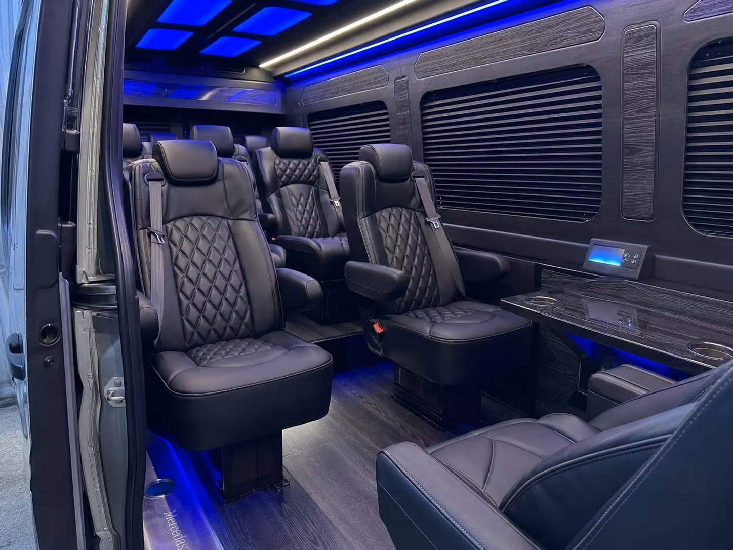 sprinter van transportation for groups and events across norwalk
