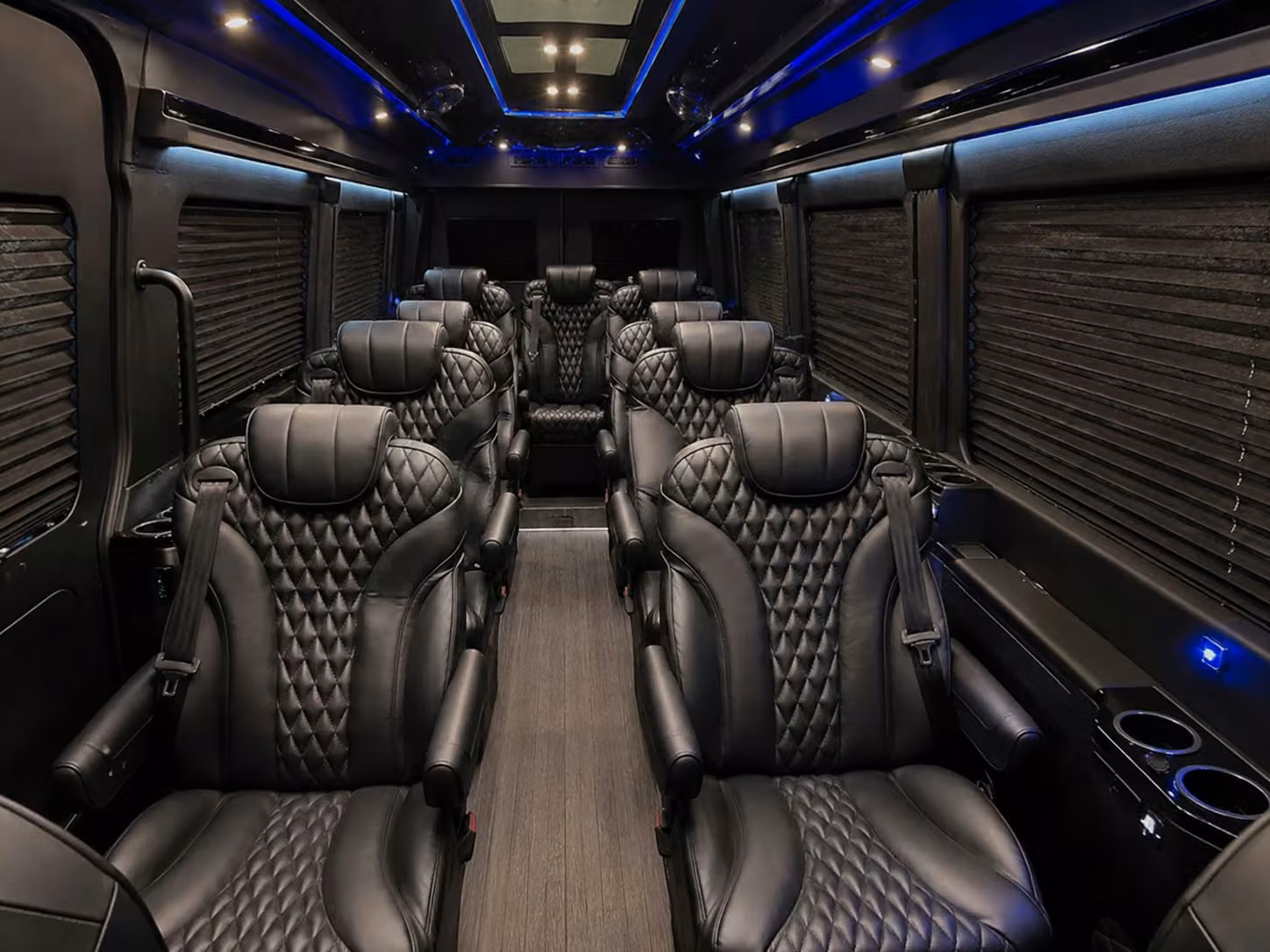 sprinter van with driver interior