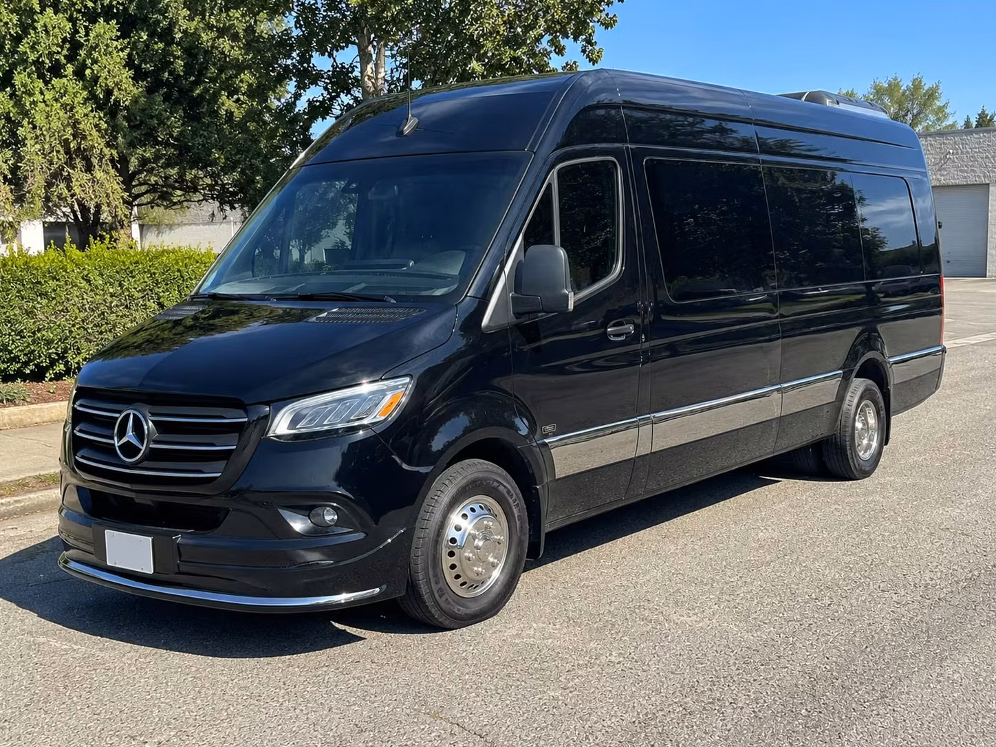 sprinter van with driver